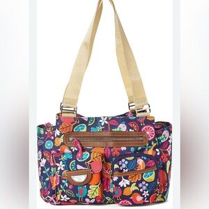 LILY BLOOM TRIPLE SECTION LANDON SATCHEL